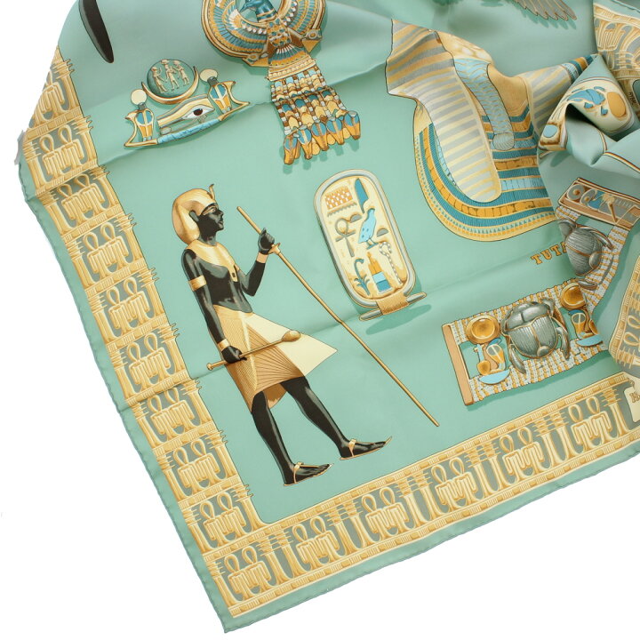 楽天市場】エルメス HERMES カレ90 ツタンカーメン TUTANKHAMUN  