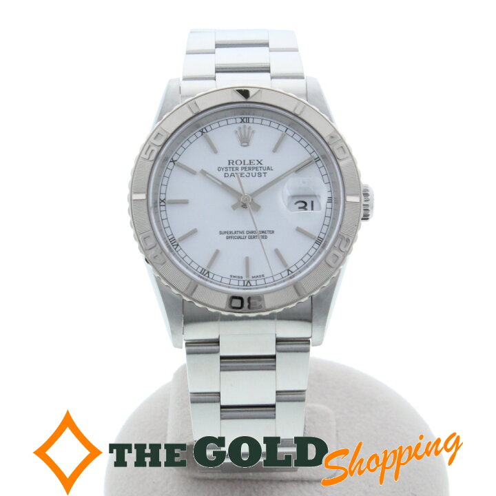 楽天市場】ロレックス ROLEX デイトジャスト サンダーバード 白文字盤 