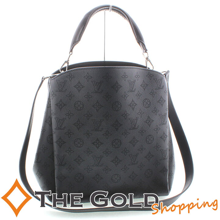 楽天市場】LOUIS VUITTON バビロンPM マヒナ M50031 ノワール ブラック 