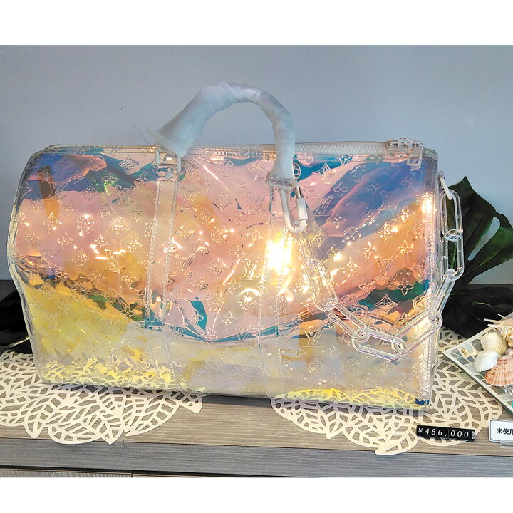 楽天市場】LOUIS VUITTON キーポル バンドリエール50 ヴァージル 