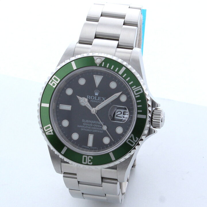 楽天市場】ロレックス サブマリーナ 16610LV V番 フルコマ グリサブ 緑サブ ROLEX 腕時計 メンズ ラグジュアリー スポーツ ギフト プレゼント ビジネス ご褒美 ロレックスサブマリーナ ロレックス中古 ROLEXサブマリーナ ザ・ゴールド THE GOLD ショッピング【中古 ...