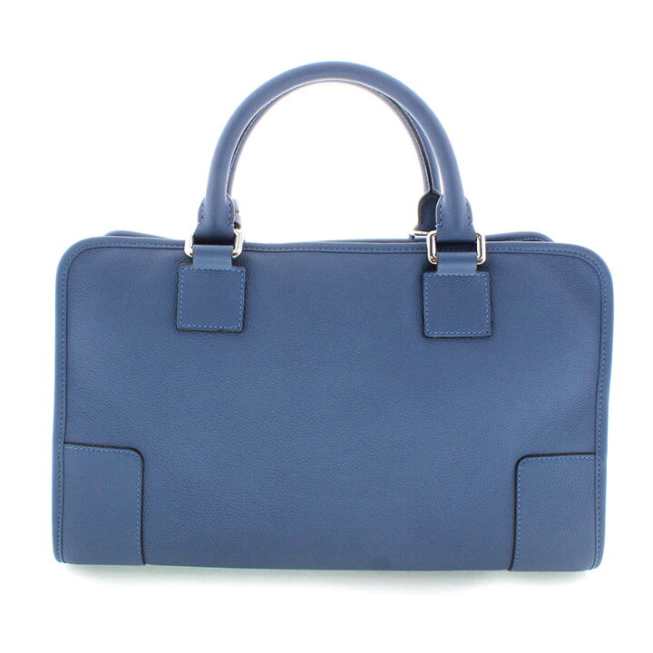 楽天市場】ロエベ☆LOEWE アマソナ36 ミニボストン スチールブルー