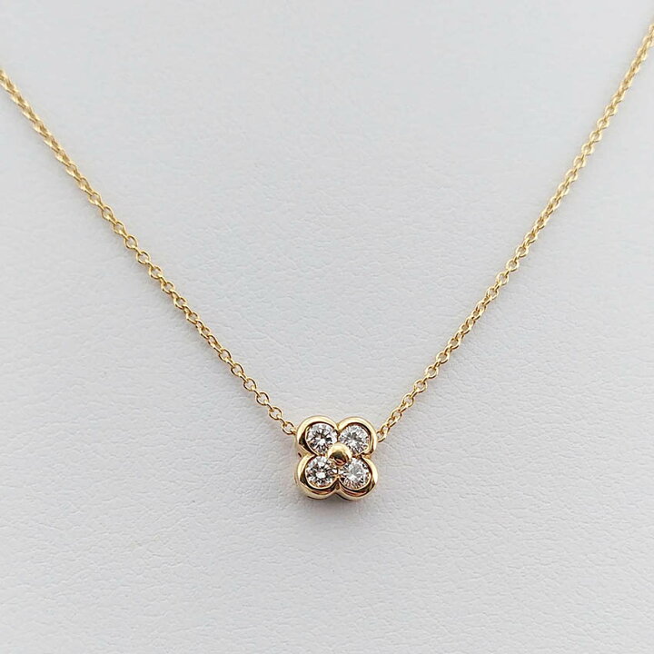 楽天市場】ティファニー Tiffany&Co. 4ベゼル ネックレス 4P ダイヤ 