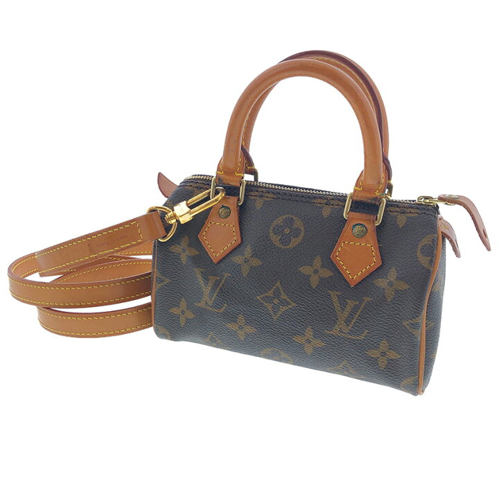 楽天市場】ルイヴィトン LOUIS VUITTON ミニスピーディ ストラップ付き 