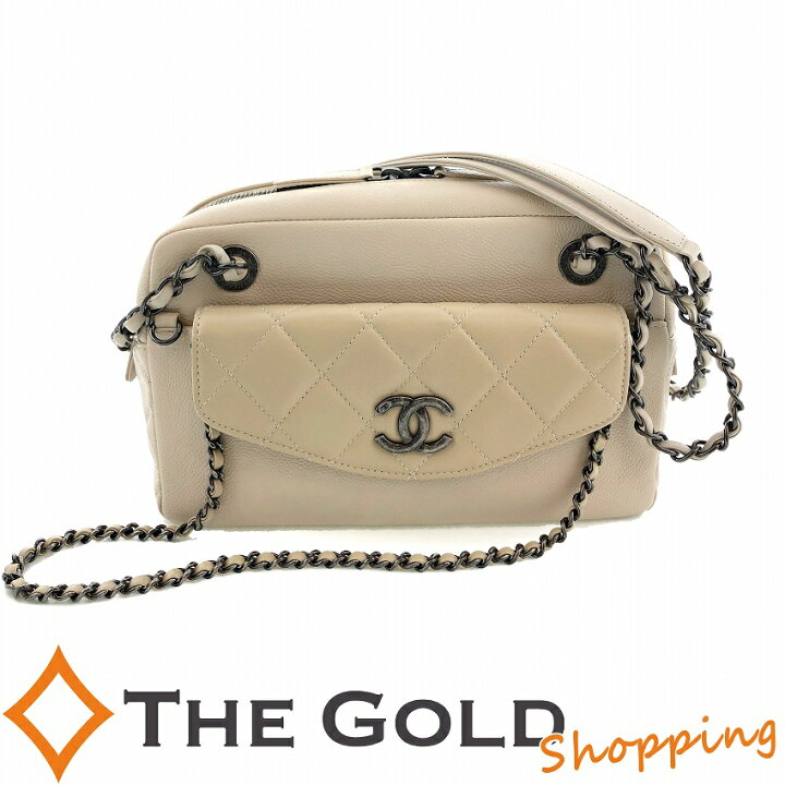 楽天市場】シャネル CHANEL マトラッセ チェーンショルダー キャビア  