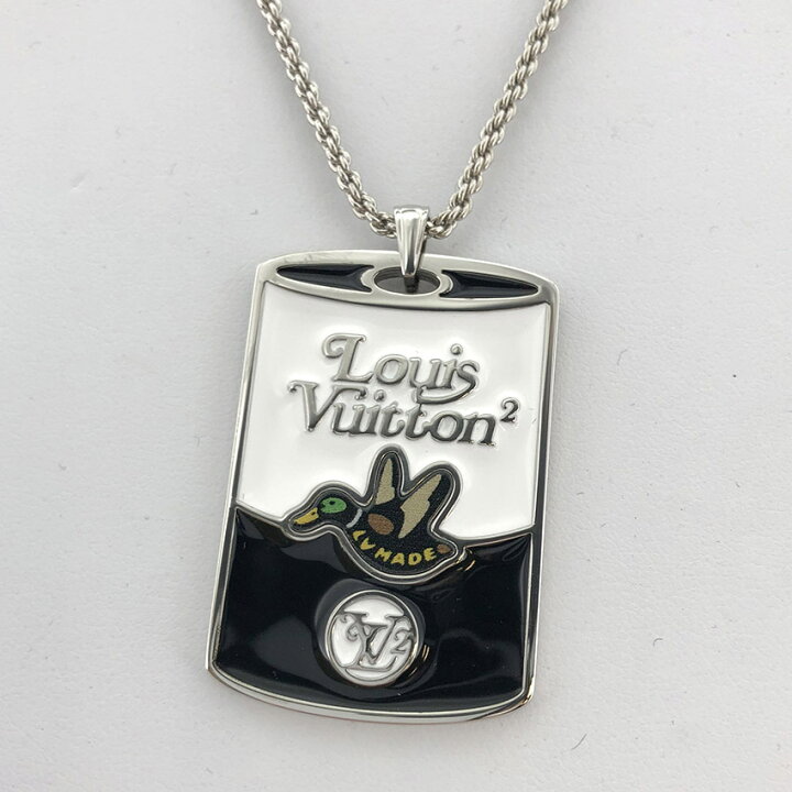 楽天市場】ルイヴィトン☆ペンダント LVマウンテンキャン NIGO コラボ  