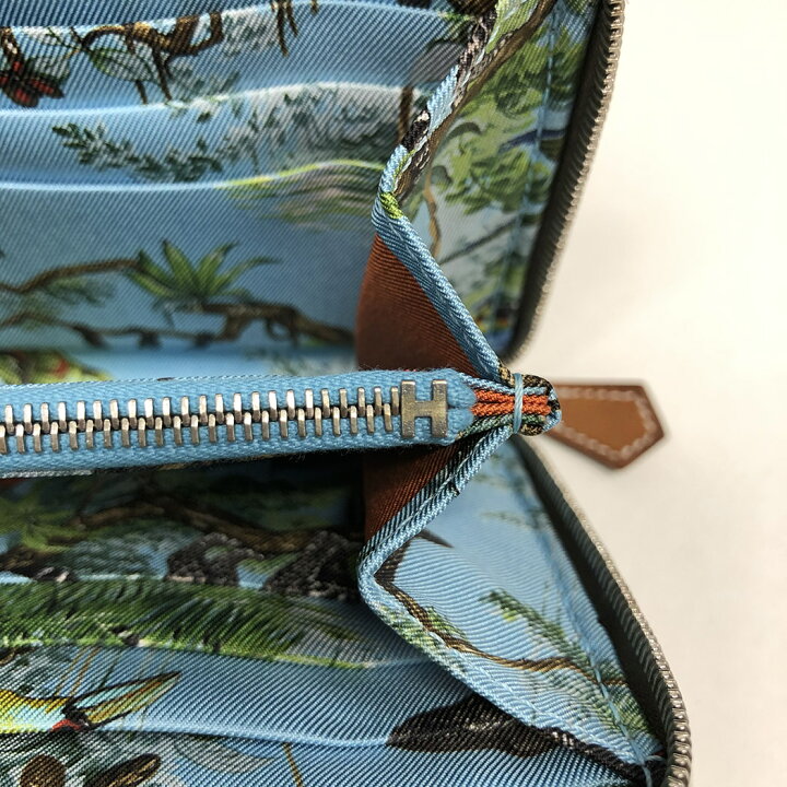 楽天市場】エルメス アザップ シルクイン ロング エトゥープ ヴォー