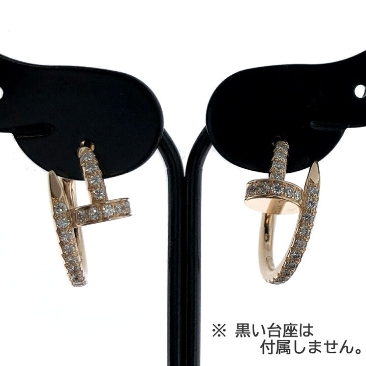 楽天市場】カルティエ□ジュスト アン クル イヤリング ピアス  
