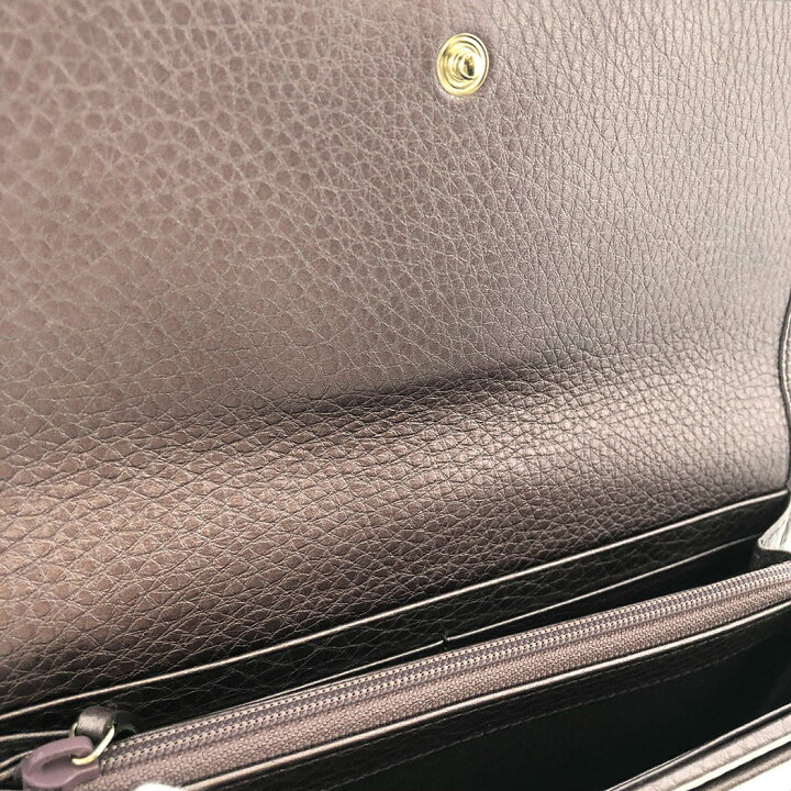 楽天市場】グッチ ソーホー 二つ折り長財布 パープル 282414 