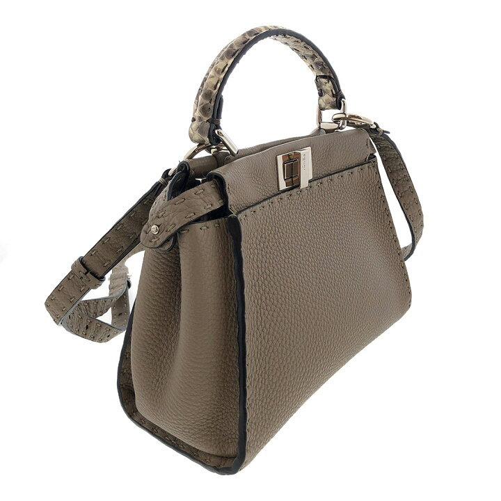 フェンディ FENDI ピーカブーミニ セレリア 2WAYバッグ ハンド 