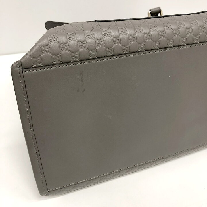 楽天市場】グッチ□トートバッグ 510291 マイクログッチ シマ レザー 