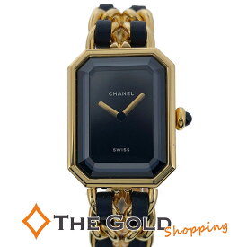 シャネル プルミエール H0001 Lサイズ　電池交換済 ゴールド金具 CHANEL 腕時計 レディース ウォッチ 女性用 【中古】