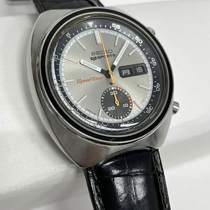 楽天市場】セイコー 5スポーツ スピードタイマー 6139-7020 OH済 41mm 