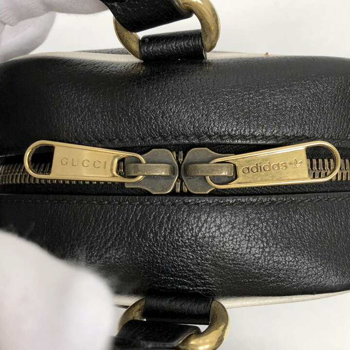 楽天市場】グッチ アディダスコラボ ミニトップハンドルバッグ 702387 