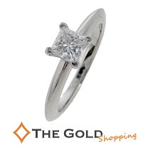 楽天市場】プリンセスカット 指輪 リング 中古の通販