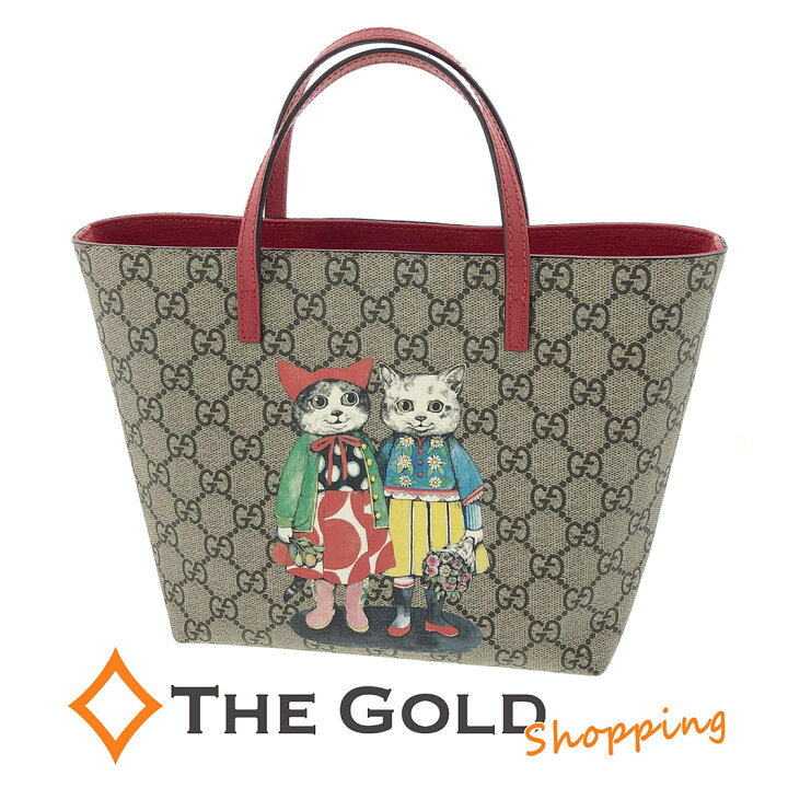 楽天市場】グッチ トートバッグ チルドレンズ キャット 410812 