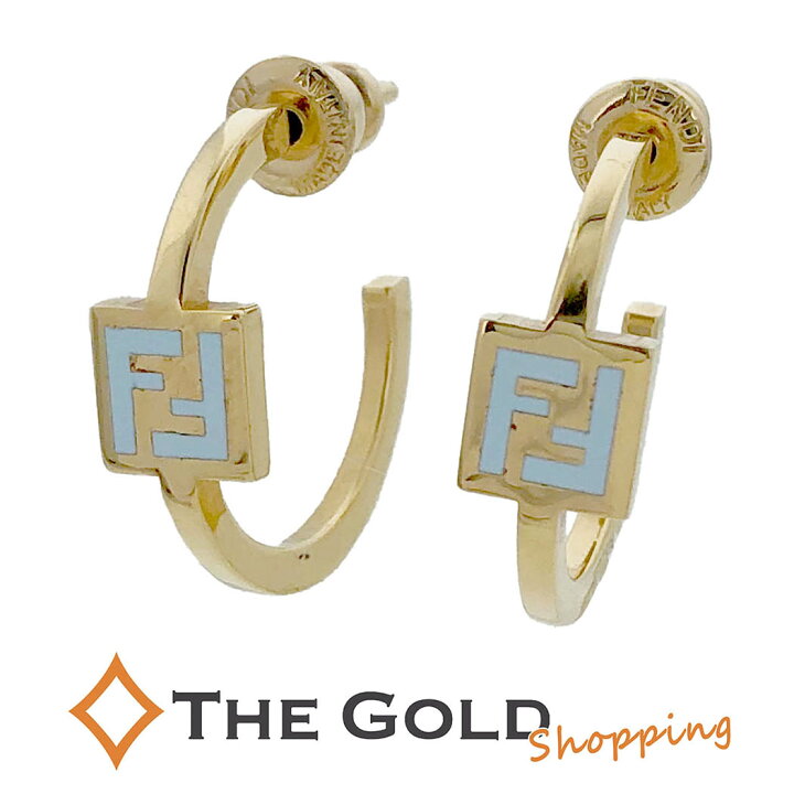 楽天市場】フェンディ フォーエバー フープピアス 8AH992 GP メッキ 