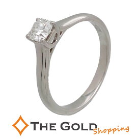 ティファニー ルシダ ダイヤリング 5970744 12号 PT950 1PD ダイヤモンド 0.37CT プラチナ レディース ジュエリー Tiffany&Co. 【中古】