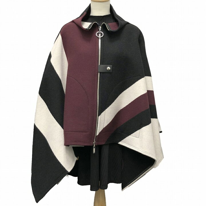 Louis Vuitton Graphic Lv Jacquard Zipped Cape