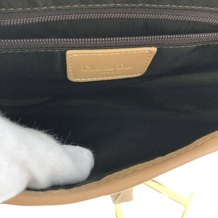 楽天市場】クリスチャンディオール トロッター サドルバッグ D金具 