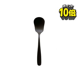 【P10倍】KURO アイススプーン 黒 クロ ブラック ダメージ加工｜黒い食器 ヴィンテージ シック カトラリー プレゼント｜カトラリー ブラック ヴィンテージ風 おしゃれ ギフト