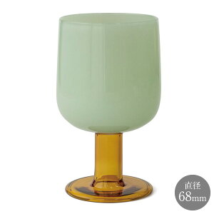 AMABRO (A}u) TWO TONE WINE GLASS Green × Amber O[ Ao[ COXbKXH  JtF hN v[gbKXH hNp  Mtg ^u[