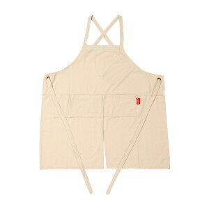 【カフェ風エプロン】HARVEST メーカーズ ワークエプロン ナチュラル MAKER'S WORK APRON|和モダン カフェ風 ナチュラル おしゃれ プ