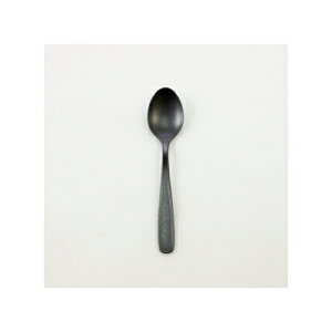 KURO コーヒースプーン 黒 クロ ブラック ダメージ加工|黒い食器 ヴィンテージ シック カトラリー プレゼント|カトラリー ブラック ヴィンテージ風 おしゃれ ギフト