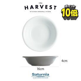 【レストラン風プレート】Saturnia(サタルニア) チボリ ボウル M ミディアム 16cm 食器｜イタリア食器 レストラン風 ライン入り おしゃれ プレ