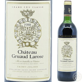 シャトー グリュオー ラローズ 1988 750ml フランス ボルドー 赤ワイン Chateau Gruaud Larose 1988