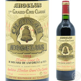 【楽天スーパーSALE全商品ポイント5倍】シャトー アンジェリュス 1998 750ml フランス ボルドー 赤ワイン プルミエ グランクリュクラッセ 'A' Chateau Angelus 1998 Premier Grand Cru Classe 'A'