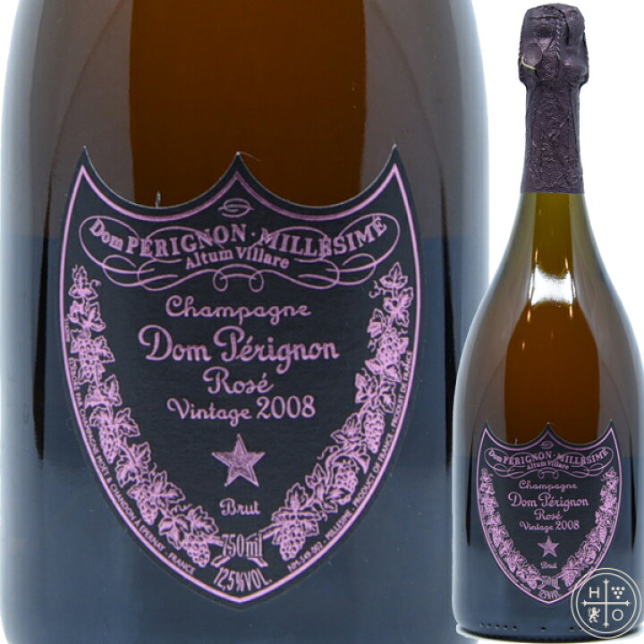 楽天市場】ドン ペリニョン ロゼ ブリュット 2008 750ml 【箱なし  