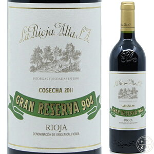 �� ���I�n �A���^ S.A �O�������[�����@ �e904�f 2011 750ml �X�y�C�� ���I�n �ԃ��C�� La Rioja Alta S.A. Gran Reserva �e904�f 2011