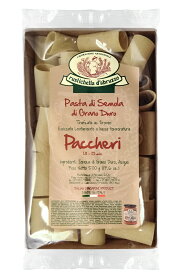 ルスティケーラ パッケリ 500g ルスティケーラ ダブルッツォ 高級パスタ イタリア産 パッケリ（常温） イタリア パスタ Rustichella d’Abruzzo Pasta paccheri