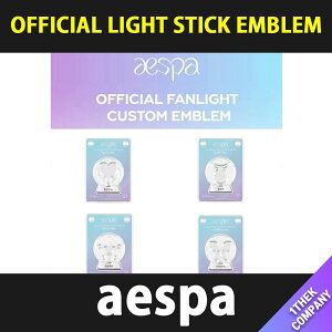 [K-POP] �������� (�I��) ���� aespa OFFICIAL LIGHT STICK EMBLEM�G�X�p �J���i �W�[�� �E�B���^�[ �j���j��