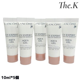 送料無料【ランコム】[訳アリ/在庫処分]UVエキスパートユースシールドアクアジェル,10ml*5個=50ml [使用期限2025/12まで] SPF50＋PA++++ UVカット サンブロック 紫外線カット 日焼け止め 化粧下地 敏感肌 保湿 乳液 タイプナチュラルメイク 軽いつけ心地 LANCOME