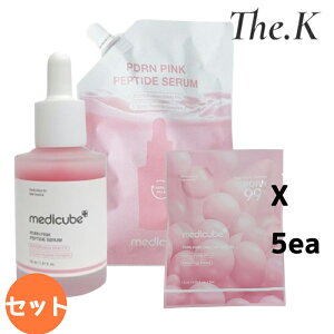 ���������y���f�B�L���[�u�zPDRN�s���N�y�v�`�h�A���v��, 30ml(+�l�ߑւ�50ml+1.5ml,5��) �X�L���P�A �j�L�r �g���u���� �g���u���� PDRN �g�[�j���O �R���[�Q�� �Ԃ� �؍��R�X�� �؍��l�C medicube