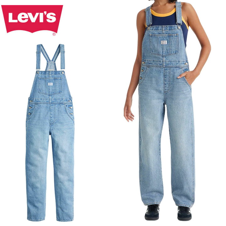 楽天市場】レディース オーバーオールリーバイス LEVI