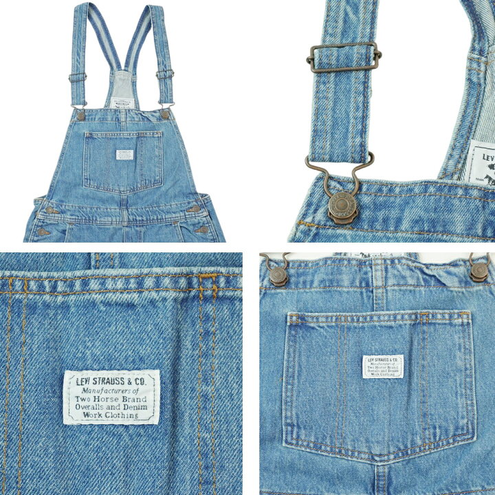 楽天市場】レディース オーバーオールリーバイス LEVI