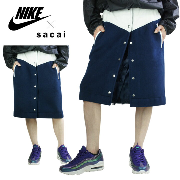 楽天市場】ナイキ NIKEレディース スカートNIKExSACAI WINDRUNNER  