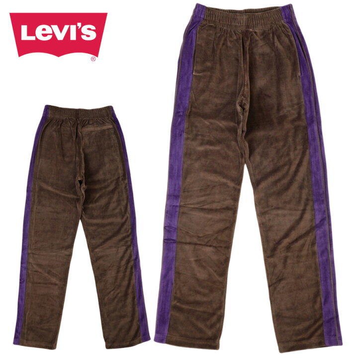 楽天市場】レディース メンズ ベロアパンツリーバイス LEVI