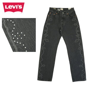 LEVI'S ���[�o�C�X���f�B�[�X �����Y �f�j���p���cPREMIUM 501 90S BEJEWELED STUDS�u���b�N �� �u���b�N�f�j�����[�o�C�X�v���~�A�� 501 90S �X�^�b�Y�t���r�W���[ �X�g���[�g Y2K �A���J�W �E�F�X�^��