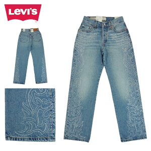 LEVI'S ���[�o�C�X���f�B�[�X �f�j���p���cPREMIUM BEYONCE 501 90S WESTERN CRYSTALA19590112���C�g�u���[ �r�����Z 501 90S �N���X�^�� �A���o�� �J�[�{�[�C�J�[�^�[�R���{ �r�W���[ Y2K �X�g�[���t�� �M��