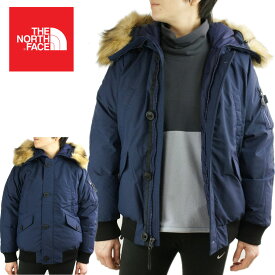 ノースフェイスTHE NORTH FACE レディース ダウンジャケットWHITE LABEL W'S MERIDEN DOWN JACKETNAVY(ネイビー)ジャケット 紺 ファー ボア