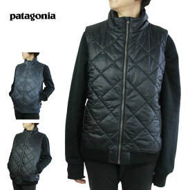 パタゴニア Patagoniaレディース ジャケットW PROW BOMER VESTウィメンズ プラウボマーベストSMDB(スモルダーブルー) BLK(ブラック)黒 紺 グレー サテン ナイロン