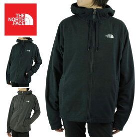 ノースフェイスTHE NORTH FACE レディース パーカーW 100 GLCR FZ-RTOウィメンズ グレイシャーフルジップフーディーTNFDARKGREYHTHR(ダークグレーヘザー)TNF BLACK(ブラック)黒 灰色 チャコール フリース ジップアップ