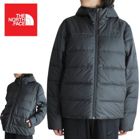 ノースフェイスレディース ダウンジャケットUSA企画 日本未発売W VALLE HDIEウィメンズ ヴァーレジャケットTNF BLACK(ブラック) 黒 フェザー 中綿 シンプル 軽量 アウトドア ストリート