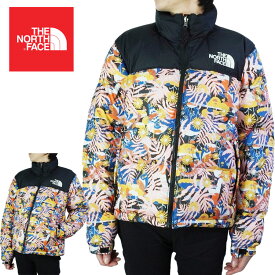 ノースフェイスTHE NORTH FACEレディース ジャケットW PRINT NUPTSE JKTウィメンズ プリント ヌプシジャケットTNF BIMTLWCLNPRT(マルチカラー)女性用 ナイロン アウトドア アウター