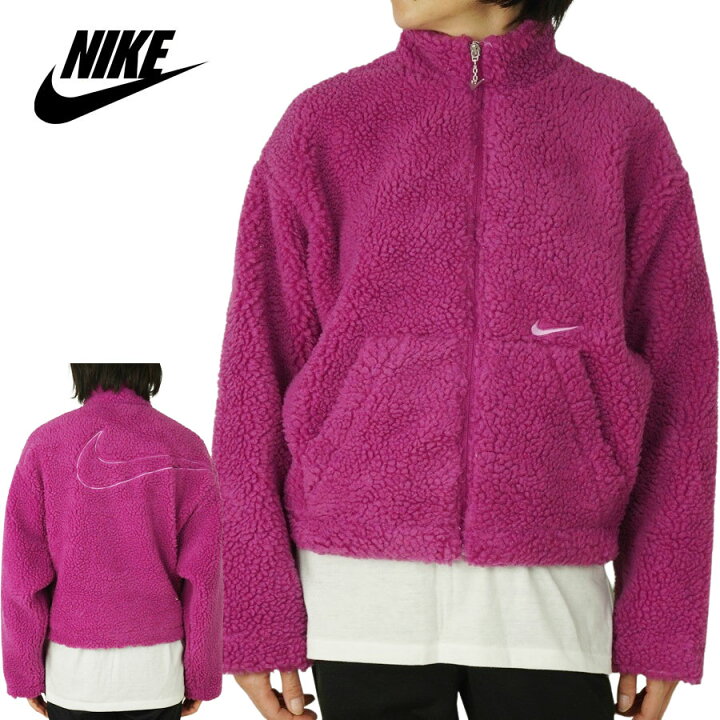 楽天市場】NIKE ナイキレディース ボアジャケットSHERPA ACTIVE SWOOSH  