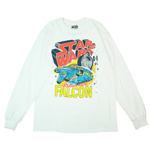 Y fB[X TVcyNbN|XgΉzSTAR WARS LONG SLEEVE TEEX^[EH[Y TVc T zCg L f ~jAt@Rjp WF_[t[ AL